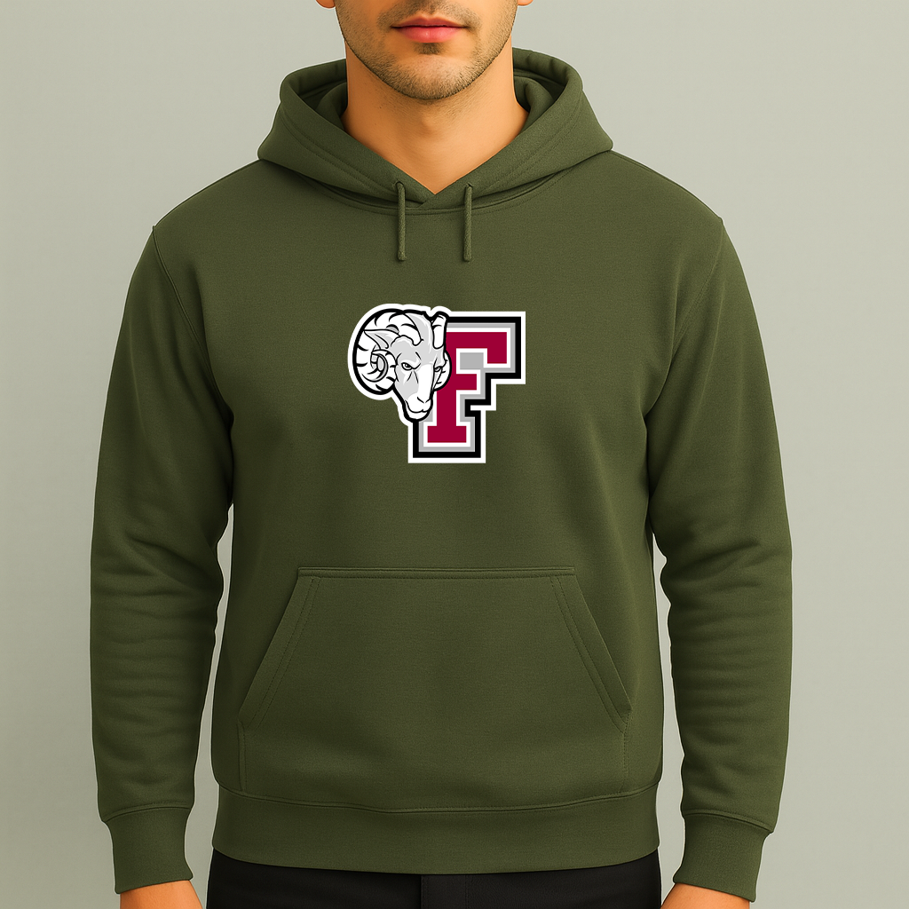 Men's Fordham Rams Logo Pullover Hoodie