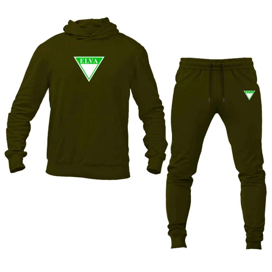 Men's Elva Logo Hoodie Joggers Set