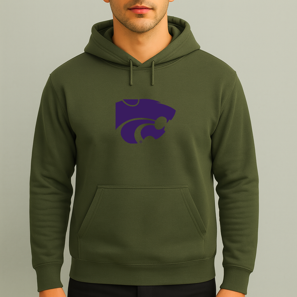 Men's Kansas State Wildcats Logo Pullover Hoodie