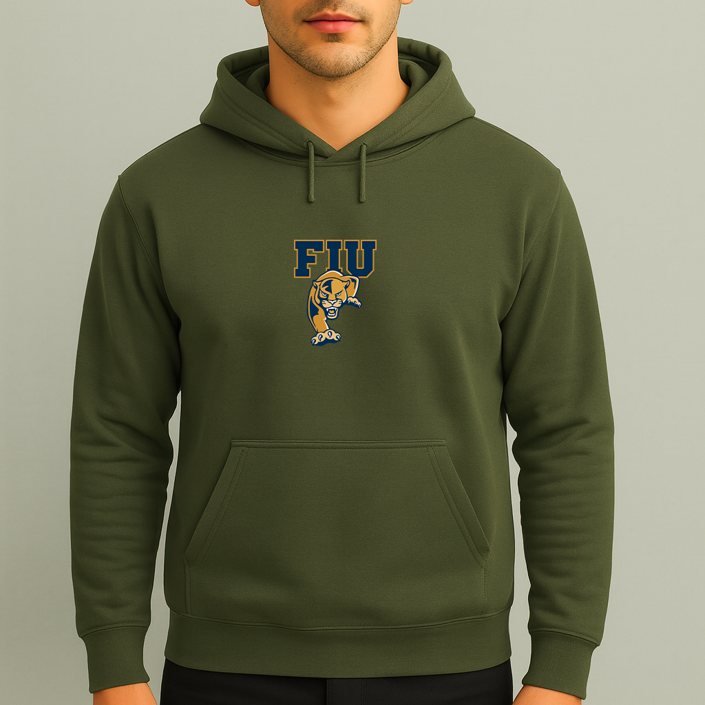 Men's FIU Panthers Logo Pullover Hoodie