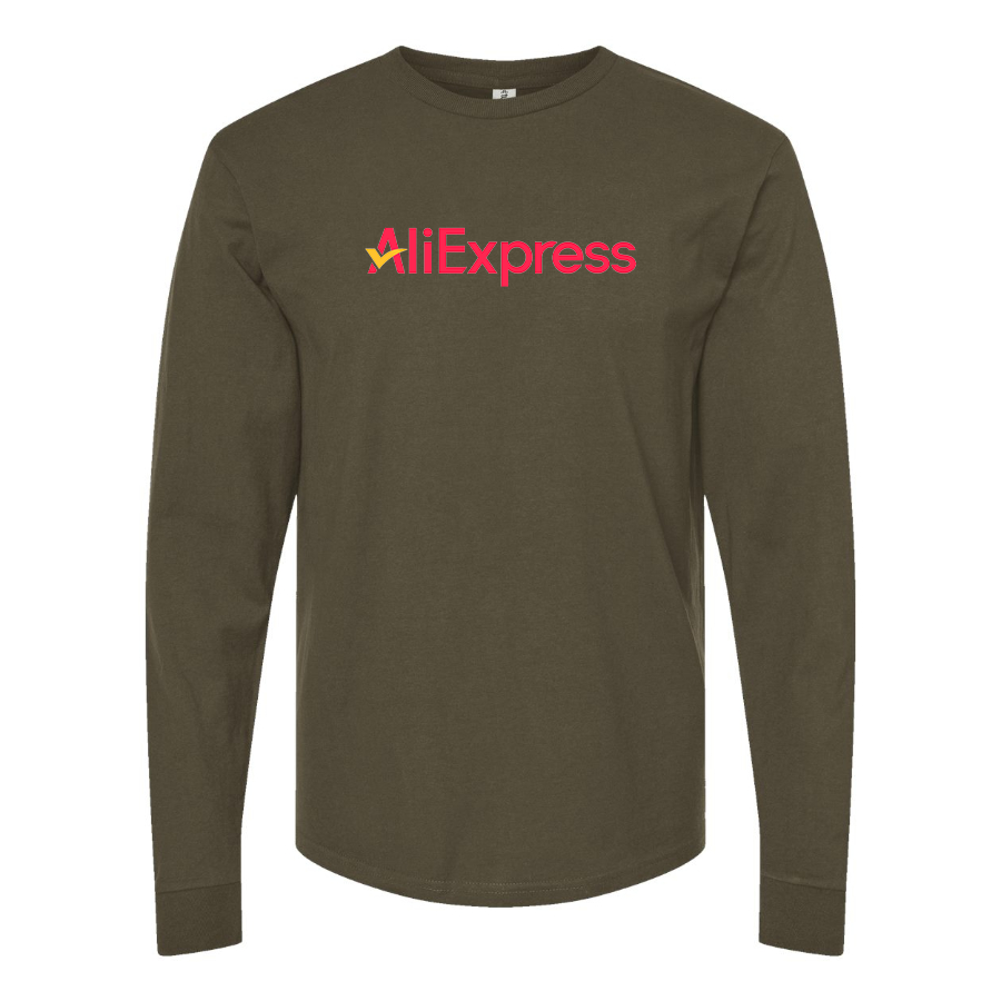 Men's AliExpress Logo Long Sleeve T-Shirt