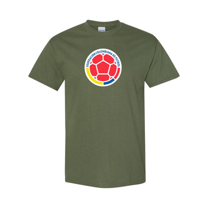 Men's Colombia National Soccer Team Cotton T-Shirt