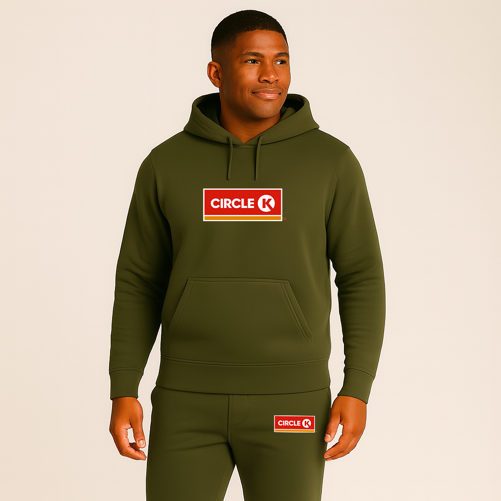 Men's Circle K Gas Station  Hoodie Joggers Set