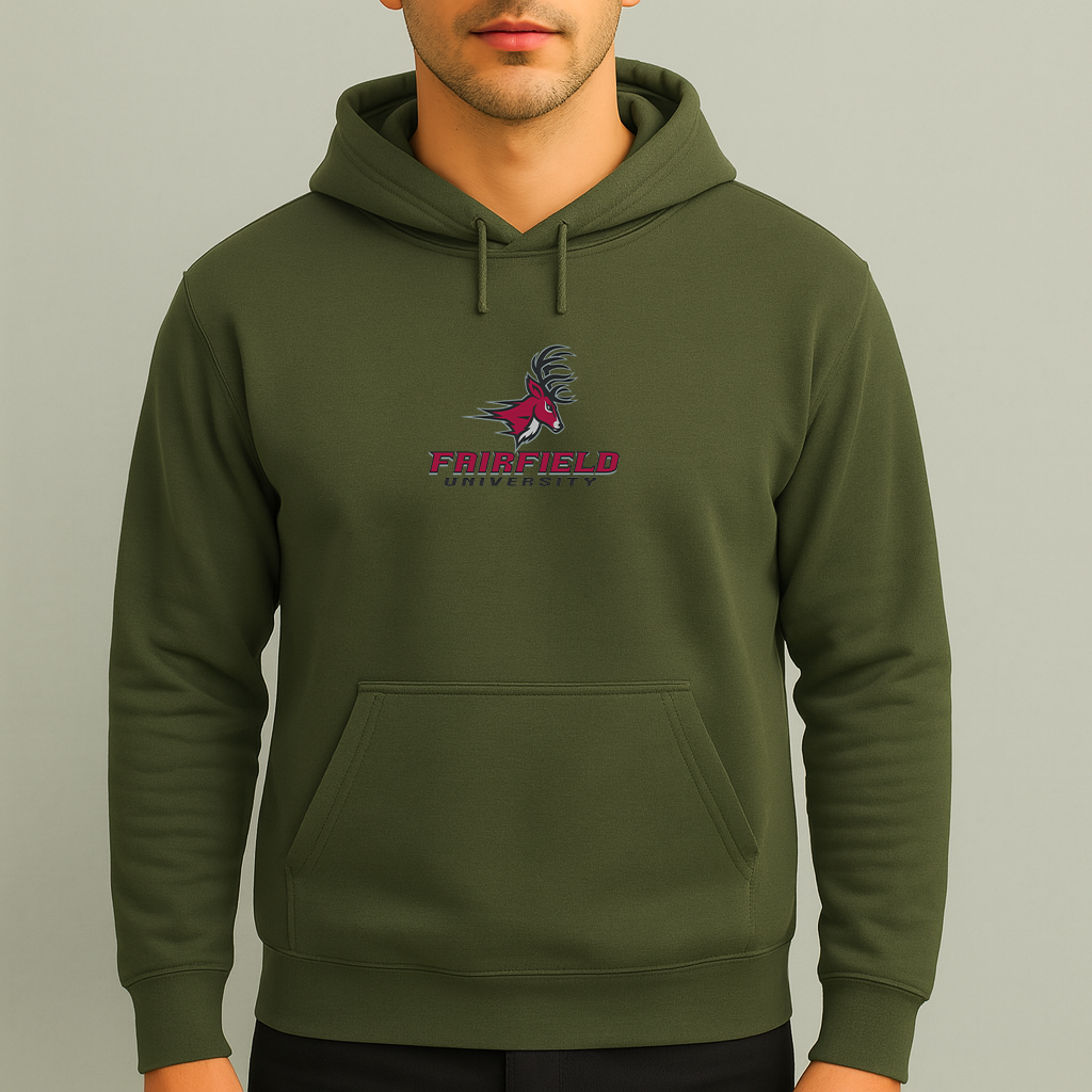 Men's Fairfield Stags Logo Pullover Hoodie