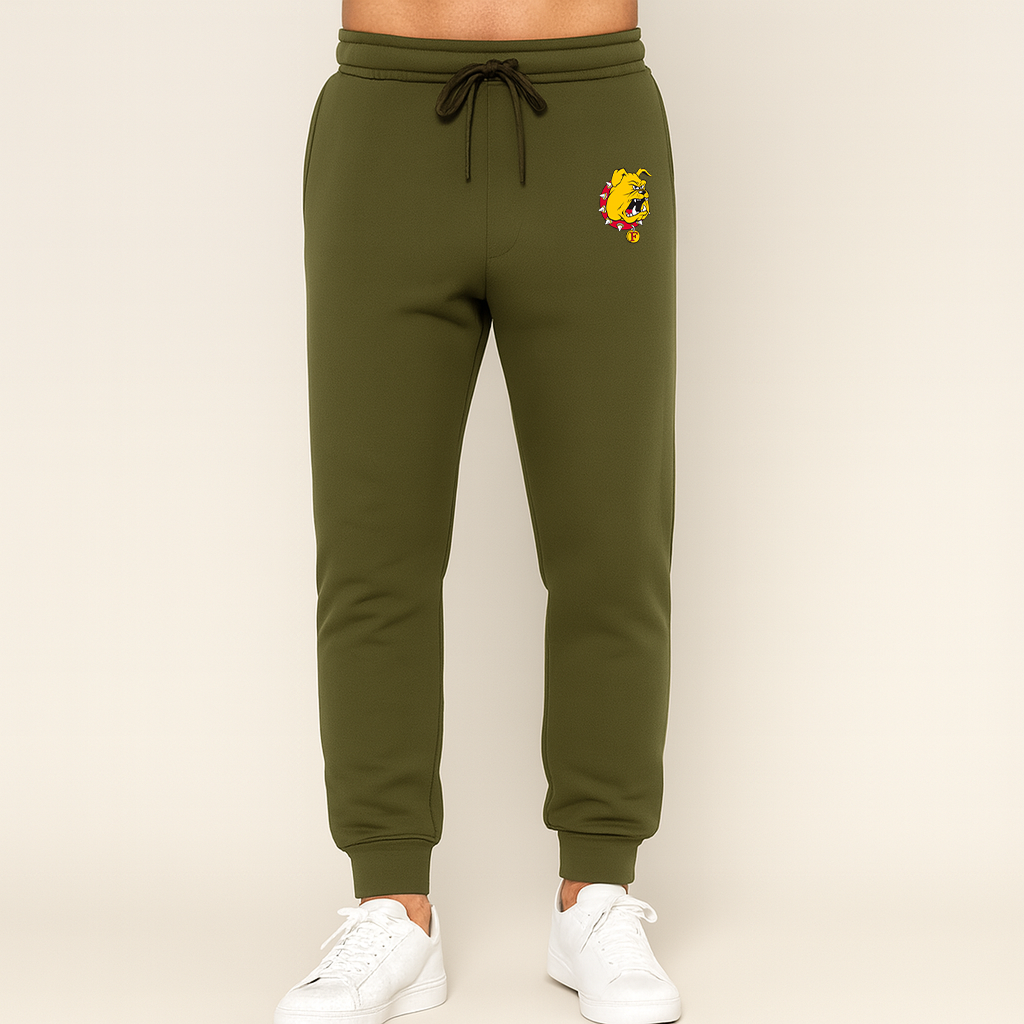 Men's Ferris State Bulldogs Logo Joggers Sweatpants