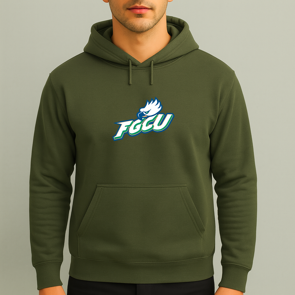 Men's Florida Gulf Coast Eagles Logo Pullover Hoodie