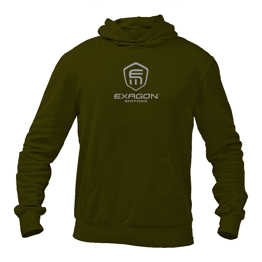 Men's Exagon Motors Logo Pullover Hoodie