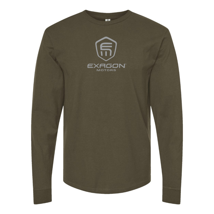Men's Exagon Motors Logo Long Sleeve T-Shirt