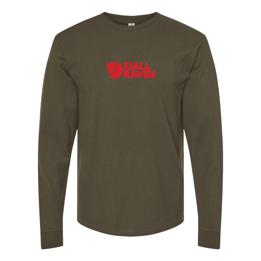 Men's Fjallraven Logo Long Sleeve T-Shirt