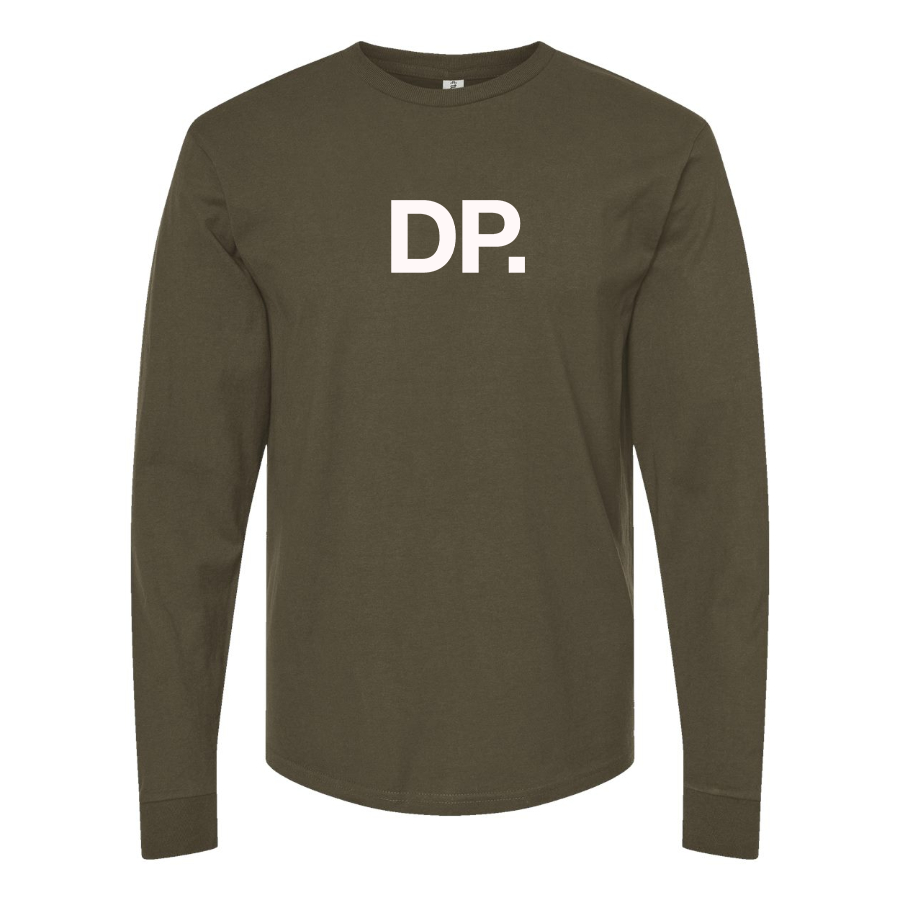 Men's Dorothy Perkins Logo Long Sleeve T-Shirt