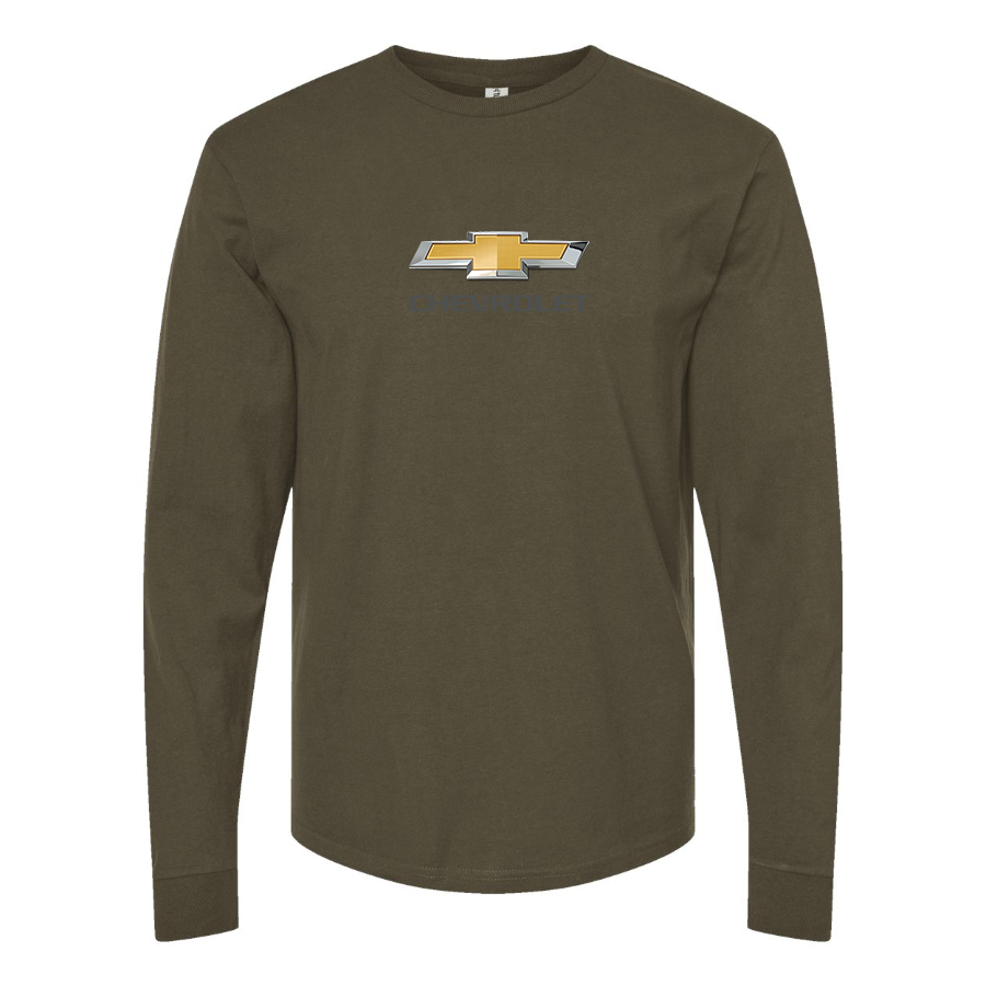 Men's Chevrolet Logo Long Sleeve T-Shirt