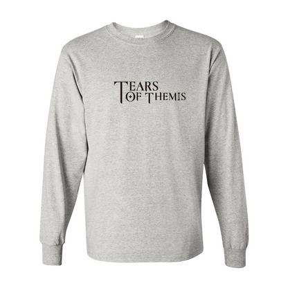 Men's Tear Of Themis Logo Gildan Heavy Cotton Long Sleeve T-Shirt