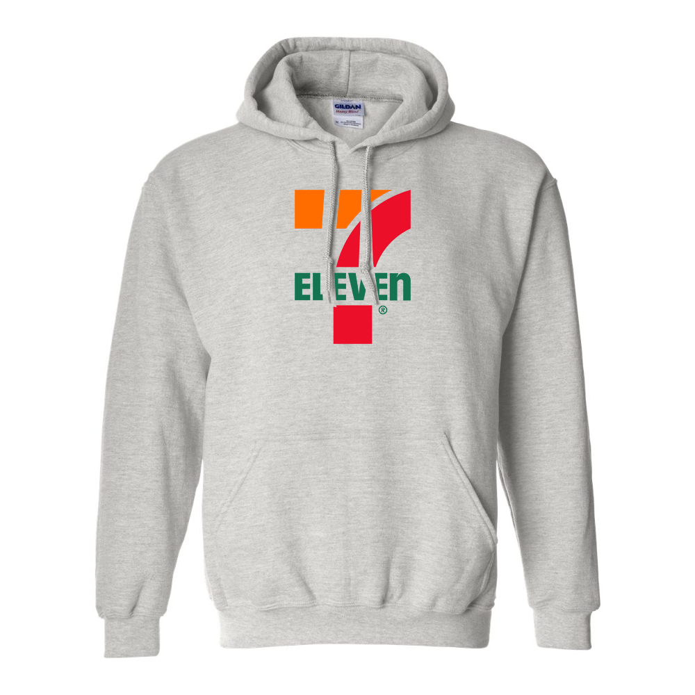 Men's 7 Eleven Logo Gildan  Heavy Blend Hooded Sweatshirt
