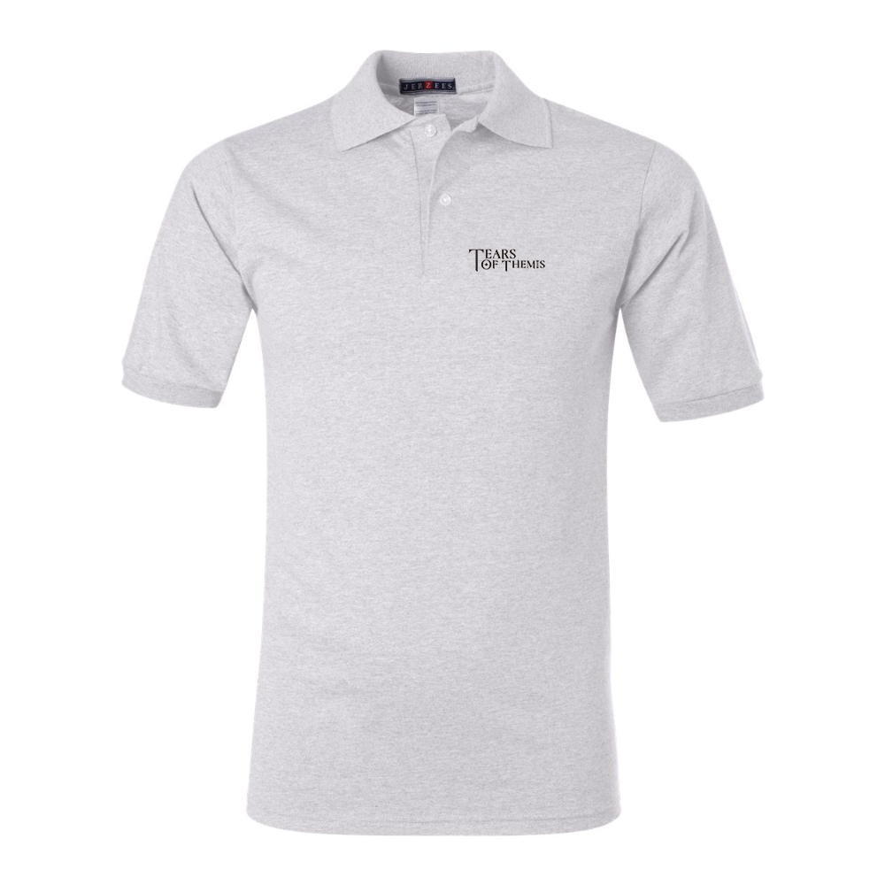 Men's Tear Of Themis Logo JERZEES  SpotShield polo