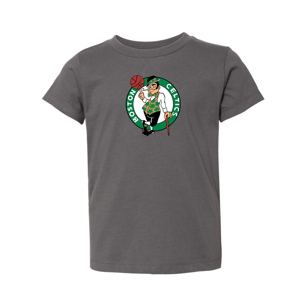 Boston Celtics Logo BELLA  CANVAS Toddler Jersey Tee