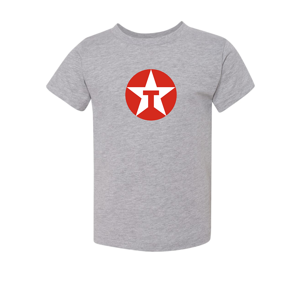Texaco Logo BELLA  CANVAS Toddler Jersey Tee