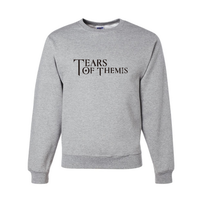 Men's Tear Of Themis Logo JERZEES NuBlend Crewneck Sweatshirt