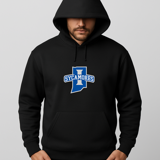 Men's Indiana State Sycamores Logo Pullover Hoodie