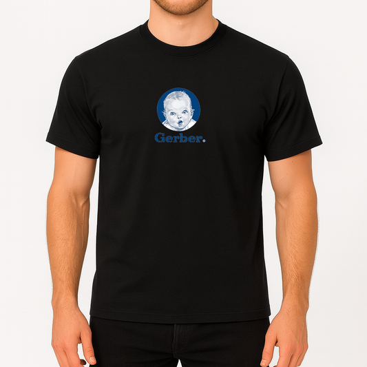 Men's Gerber Life Insurance Logo Cotton T-Shirt
