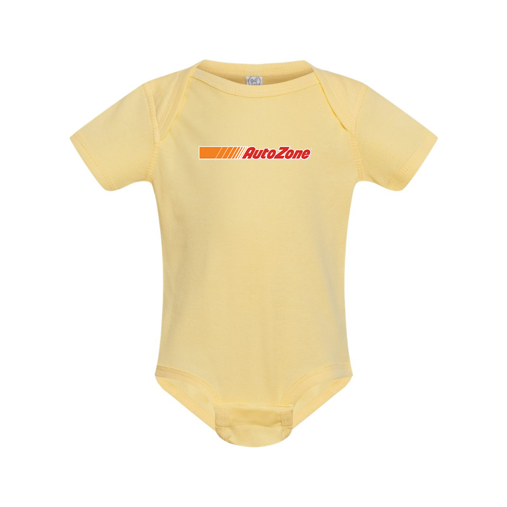 AutoZone Logo  Rabbit Skins Infant Baby Rib Bodysuit