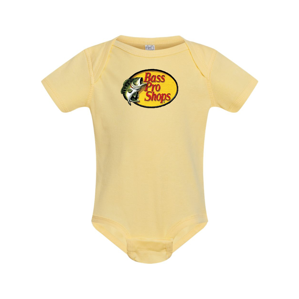 Bass Pro Shops Logo Rabbit Skins Infant Baby Rib Bodysuit