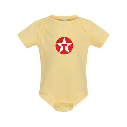 Texaco Logo Rabbit Skins Infant Baby Rib Bodysuit
