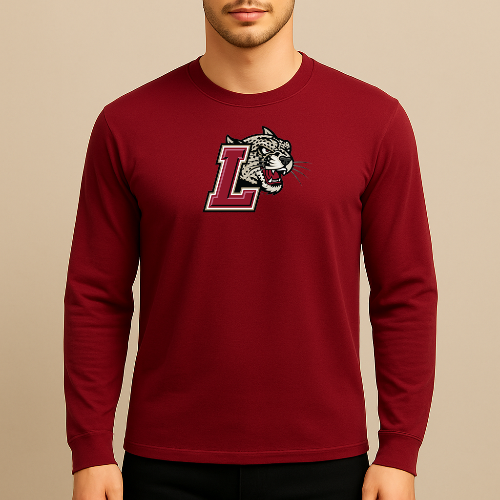 Men's Lafayette Leopards Logo Long Sleeve T-Shirt
