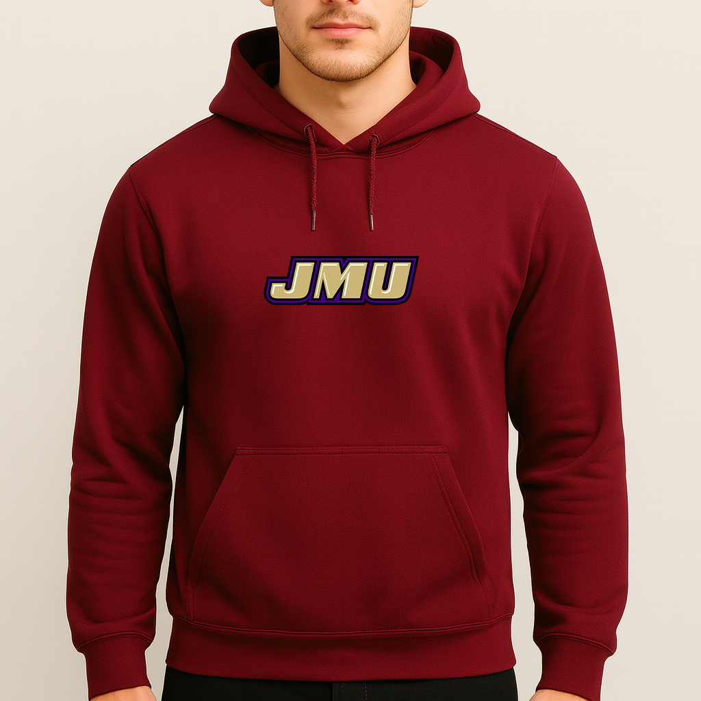 Men's James Madison Dukes Logo Pullover Hoodie