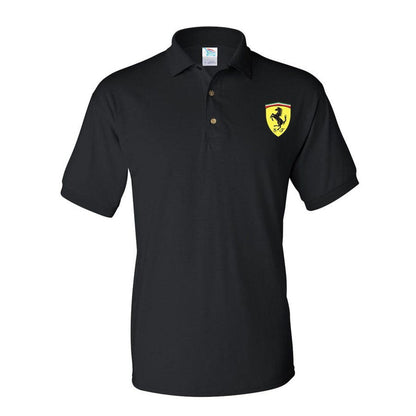 Men’s Ferrari Motorsport Car Dry Blend Polo