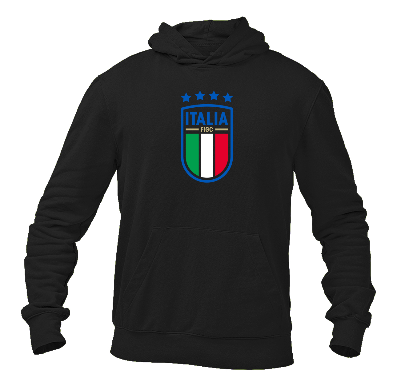 Men's Italy National Soccer Pullover Hoodie