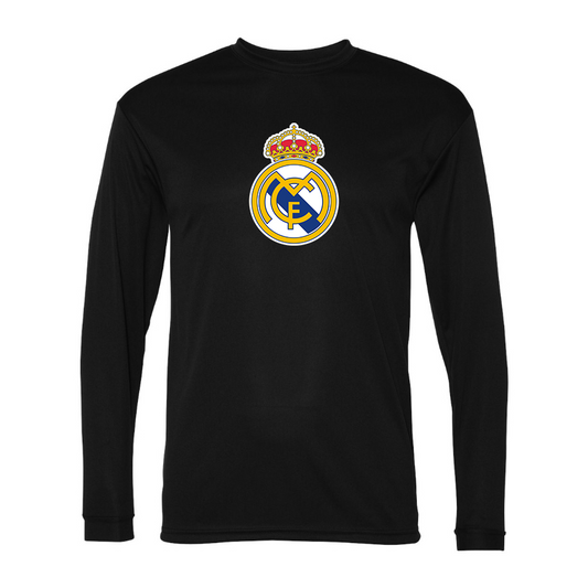 Men’s  Real Madrid Soccer   - C2 Sport - Performance Long Sleeve T-Shirt - 5104