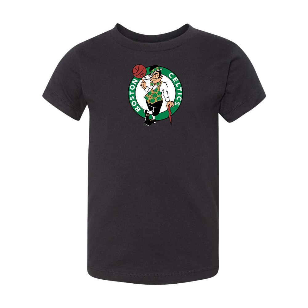 Boston Celtics Logo BELLA  CANVAS Toddler Jersey Tee