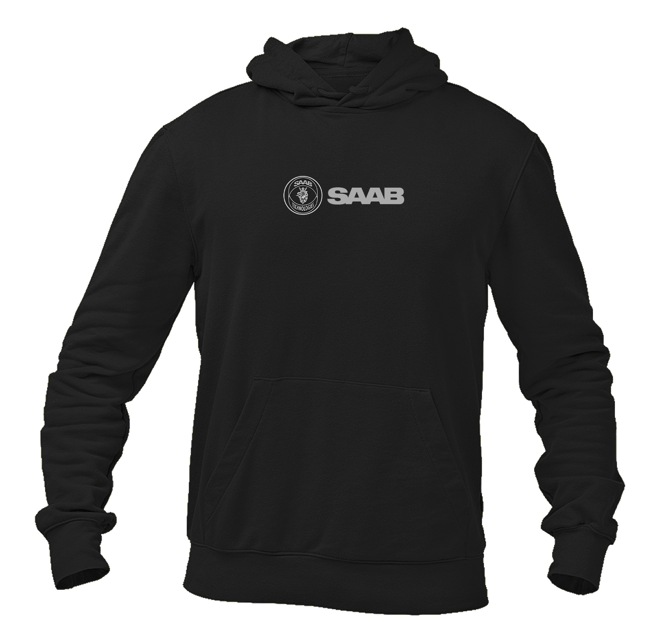 Men's Saab Logo Pullover Hoodie