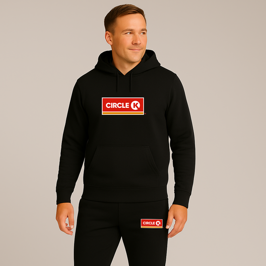 Men's Circle K Gas Station  Hoodie Joggers Set