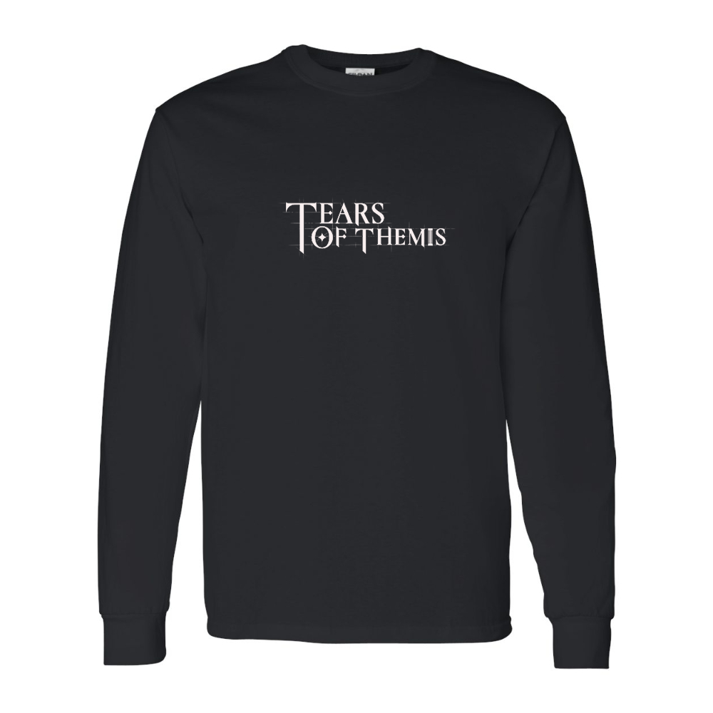 Men's Tear Of Themis Logo Gildan Heavy Cotton Long Sleeve T-Shirt