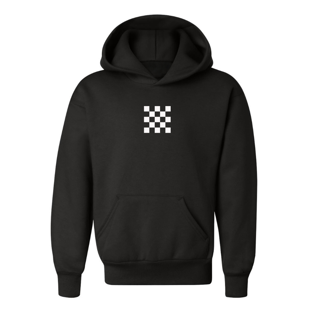 Youth Checker Motors Corporation Logo Pullover Hoodie