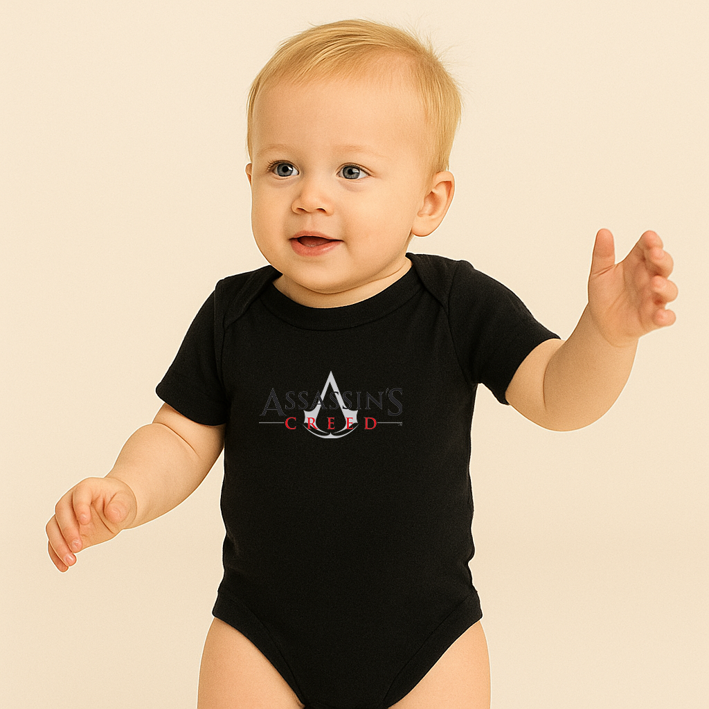 Assassins Creed Game Baby Romper Onesie