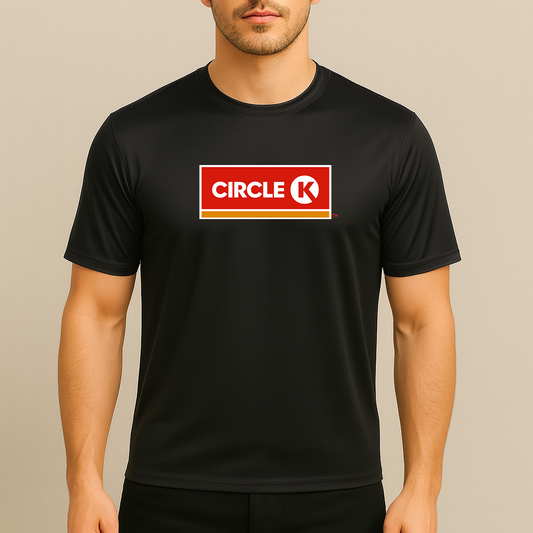 Men's Circle K Gas Station  Polyester T-Shirt