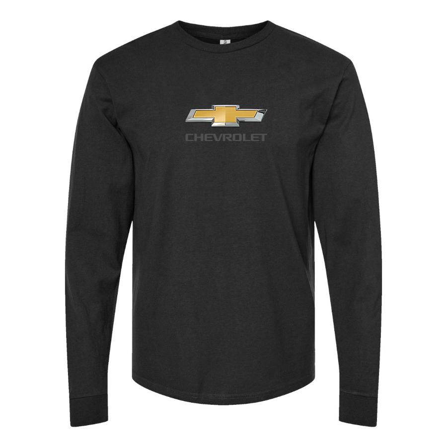 Men's Chevrolet Logo Long Sleeve T-Shirt