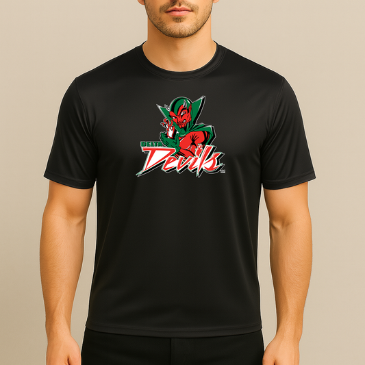 Men's MVSU Delta Devils Logo Polyester T-Shirt