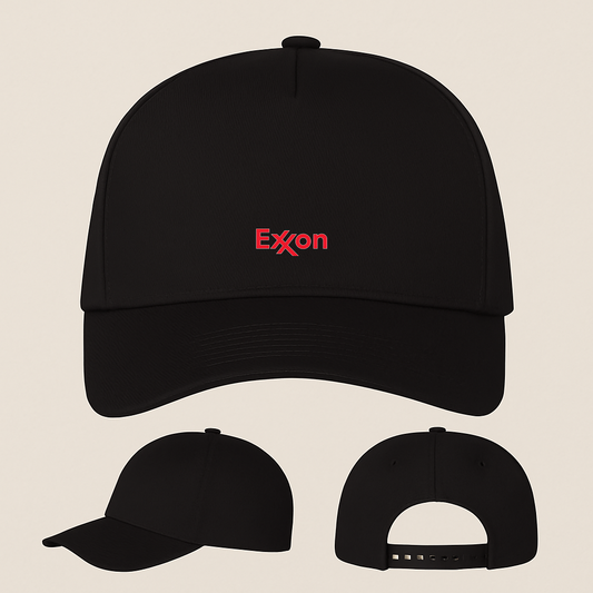 Exxon Gas Station Five Panel Twill Snapback Cap
