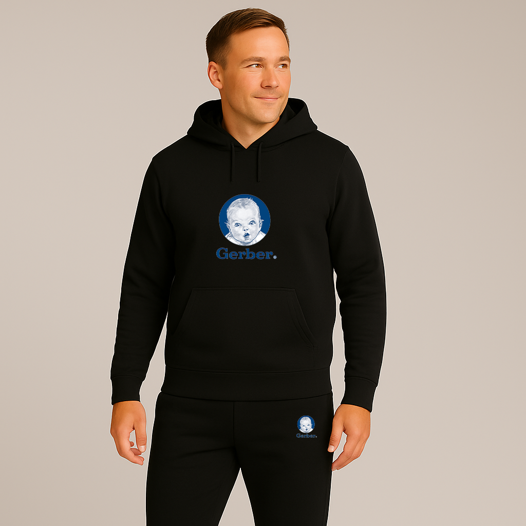 Men's Gerber Life Insurance Logo Hoodie Joggers Set