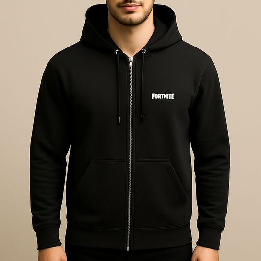 Men's Fortnite Battle Royale Game Zipper Hoodie