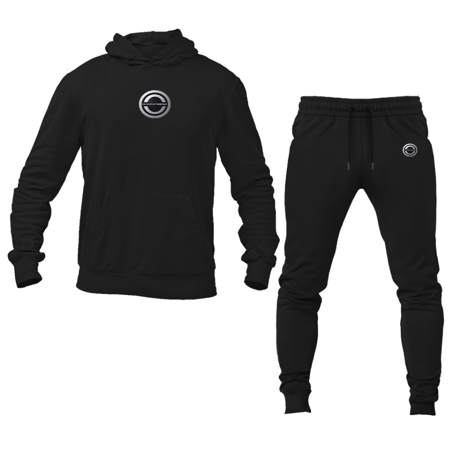 Men's BharatBenz Logo Hoodie Joggers Set
