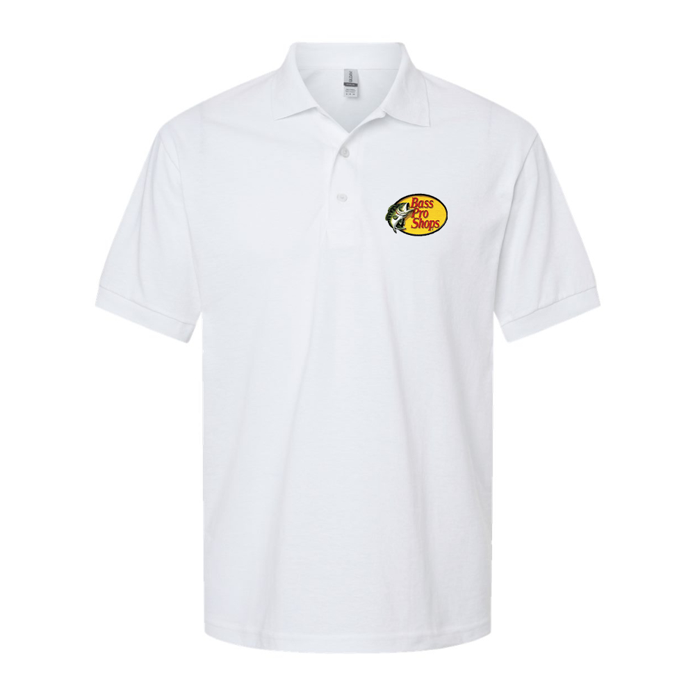 Men's Bass Pro Shops Logo Gildan Dry Blend Jersey Polo
