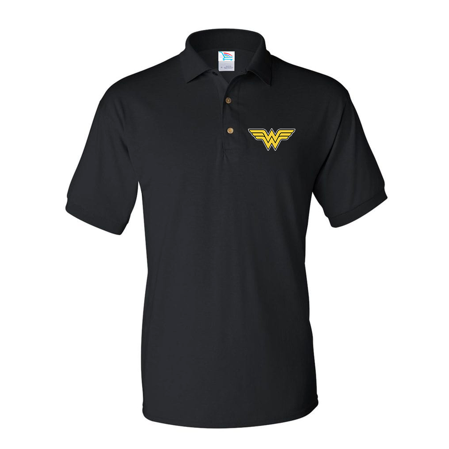 Men's Wonder Woman Superhero Dry Blend Polo