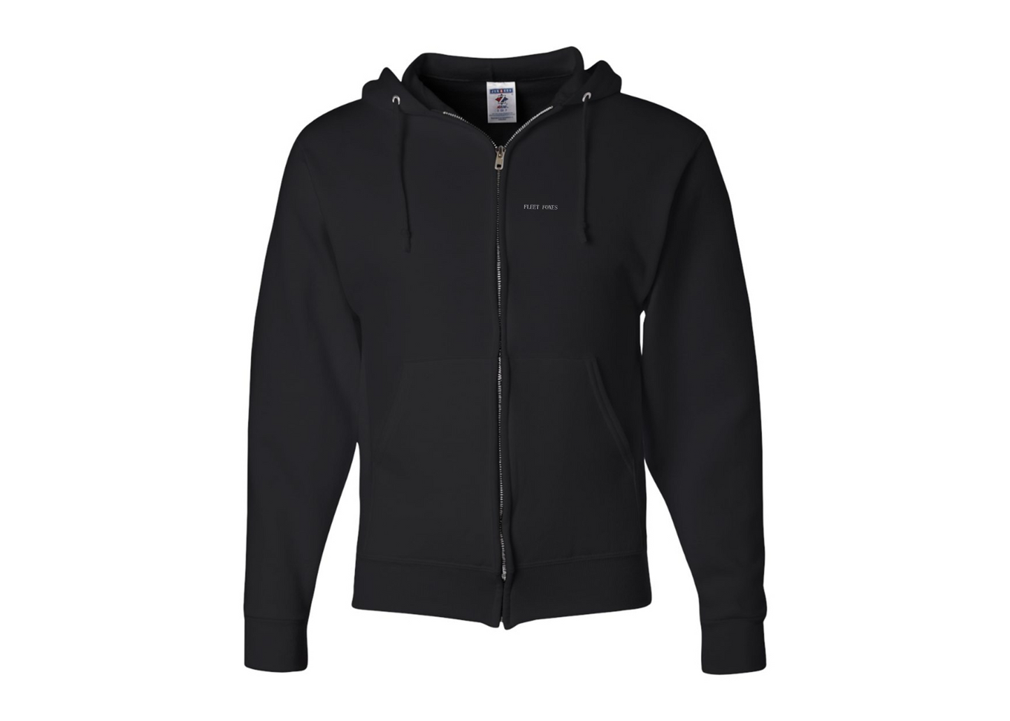 Men's Fleet Foxes Logo JERZEES NuBlend Full-Zip Hooded Sweatshirt