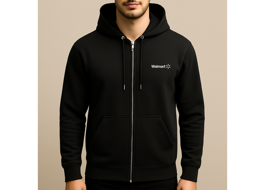 Men's Walmart Logo Zipper Hoodie