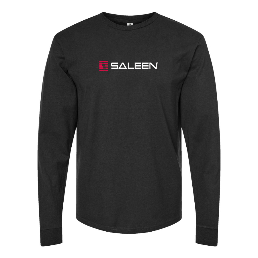 Youth Saleen Logo Cotton Long Sleeve T-Shirt