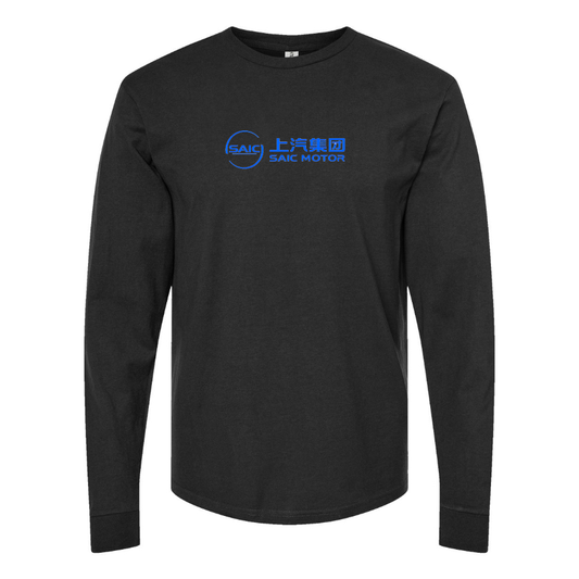 Youth SAIC Motor Logo Cotton Long Sleeve T-Shirt